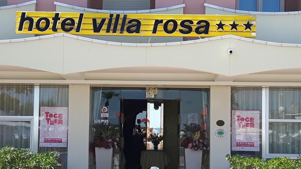 Hotel Villa Rosa Misano Adriatico Kültér fotó